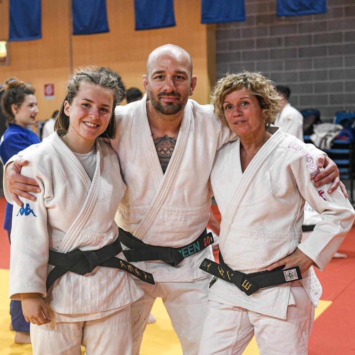 La Judoka Navarra, Arrate Murillo, en una Concentraci&oacute;n en Italia 15-06-23